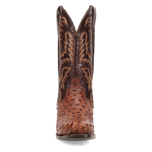 Dan Post Marco Ostrich Boot - Full Quill Luxury