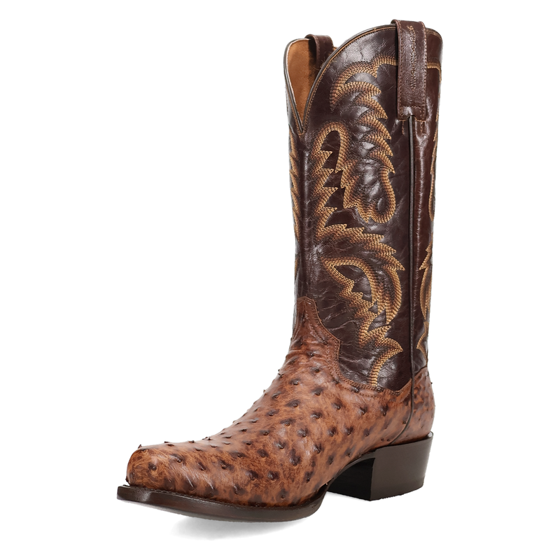 Dan Post Marco Ostrich Boot - Full Quill Luxury