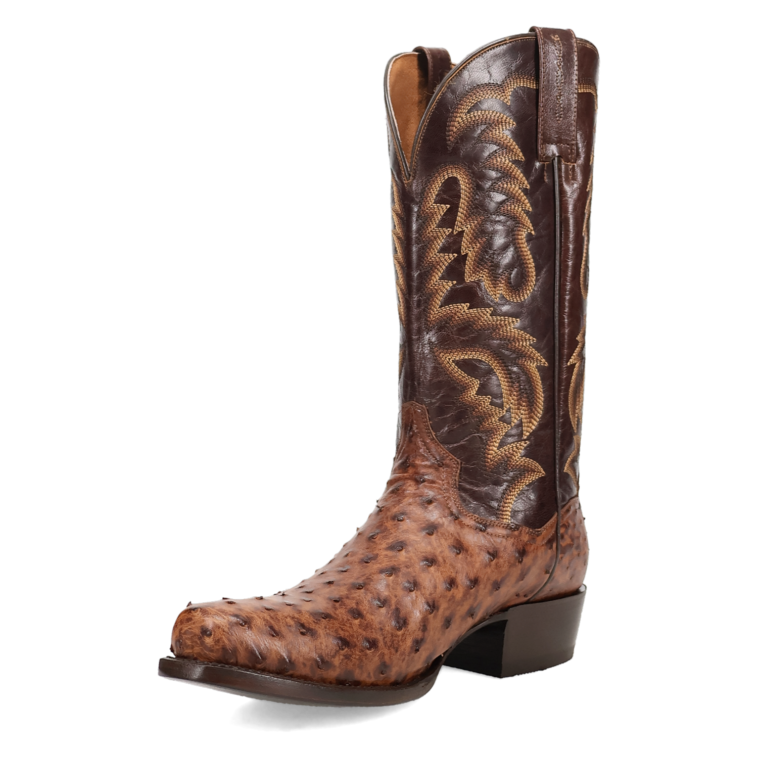 Dan Post Marco Ostrich Boot - Full Quill Luxury