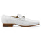 Belvedere Bartolo White Genuine Ostrich Leather Shoe