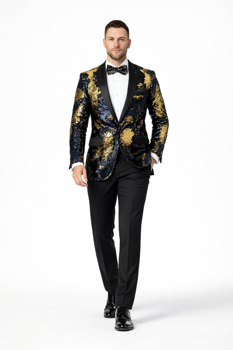 Mardi Gras Party Outfits For Guys - Mens Mardi Gras Costumes - Gold ~ Black