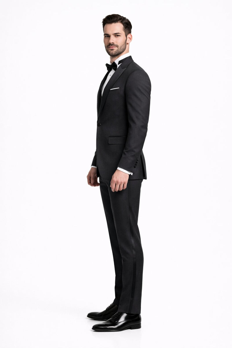Father And Son Matching Suits -Gray Tuxedo