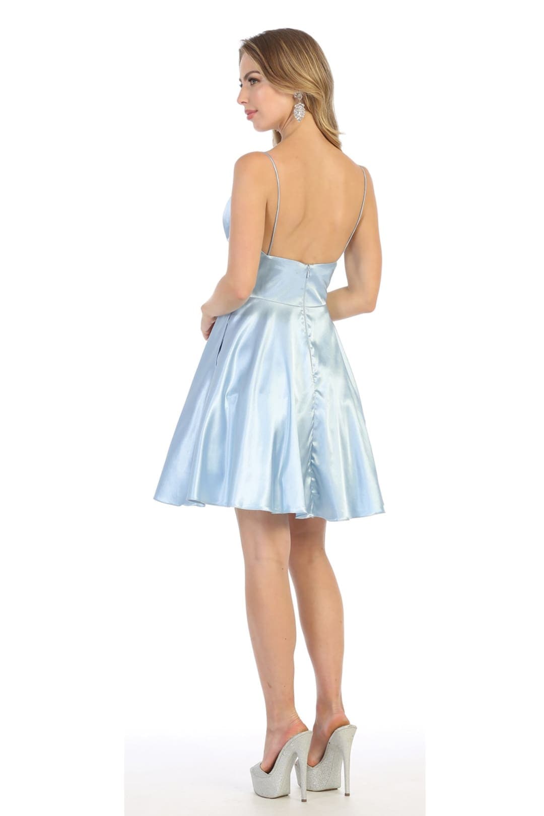 Dama Dresses for Quinceanera in Dusty Blue Style MQ1770 Quince Outfit