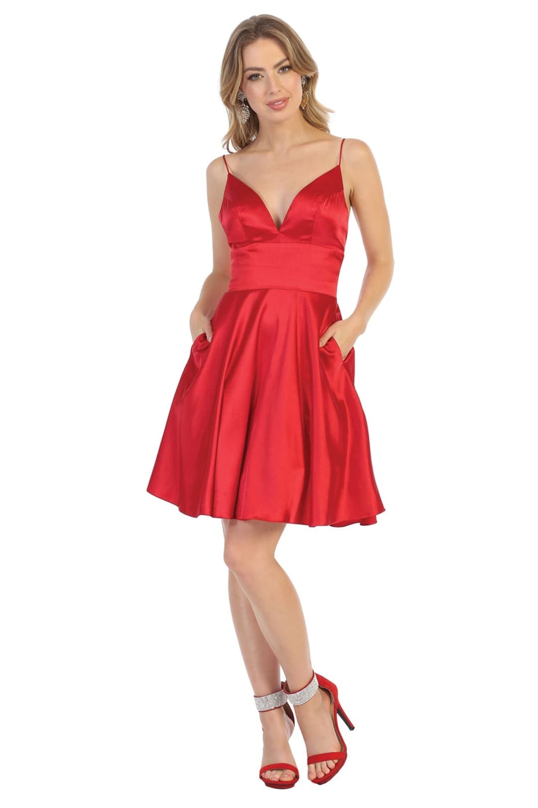 Dama Dresses for Quinceanera in Red  Style MQ1770 Quince Outfit