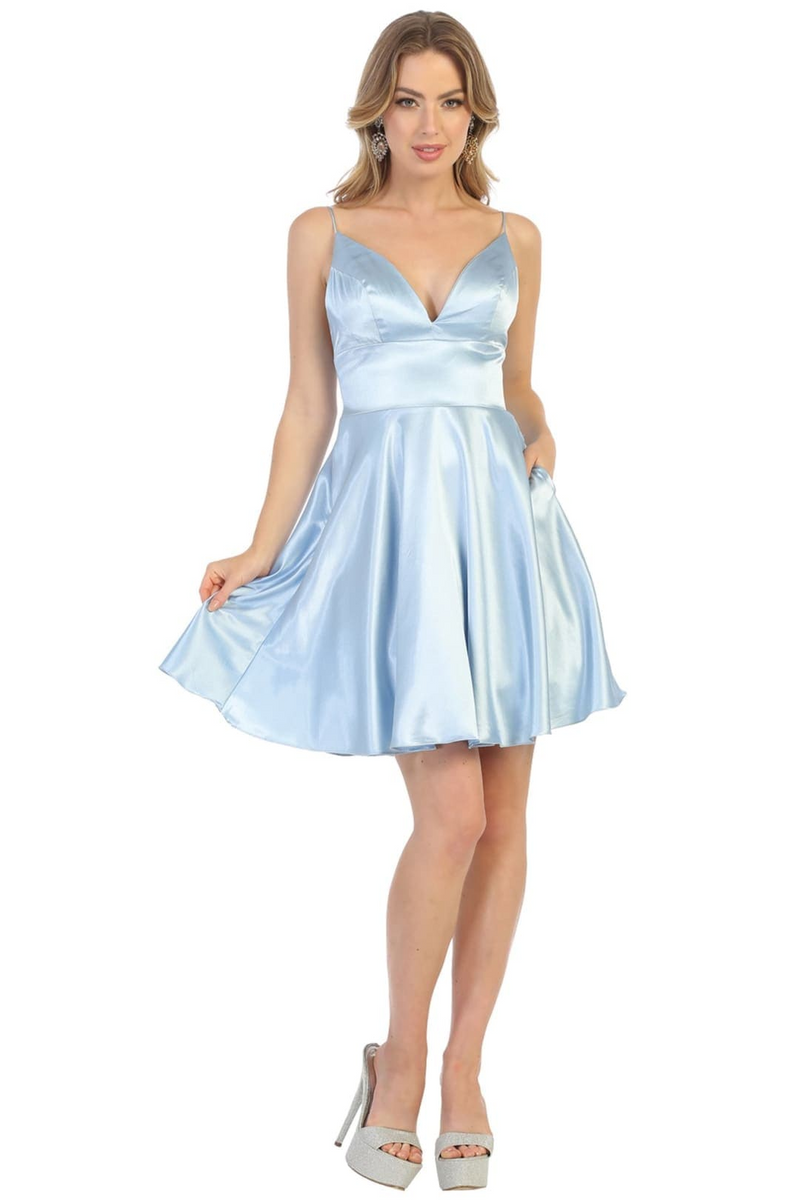 Dama Dresses for Quinceanera in Dusty Blue Style MQ1770 Quince Outfit