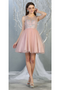 Dama Dresses for Quinceanera in Mauve Style  MQ1803 Quince Outfit