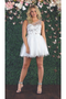 Dama Dresses for Quinceanera in White Style  MQ1803 Quince Outfit