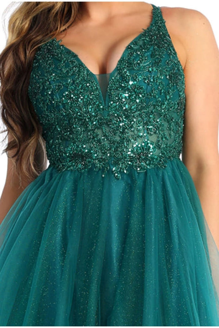 Dama Dresses for Quinceanera in Hunter Green Style MQ1913 Quince Outfit