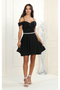 Dama Dresses for Quinceanera in Black Style MQ1916 Quince Outfit