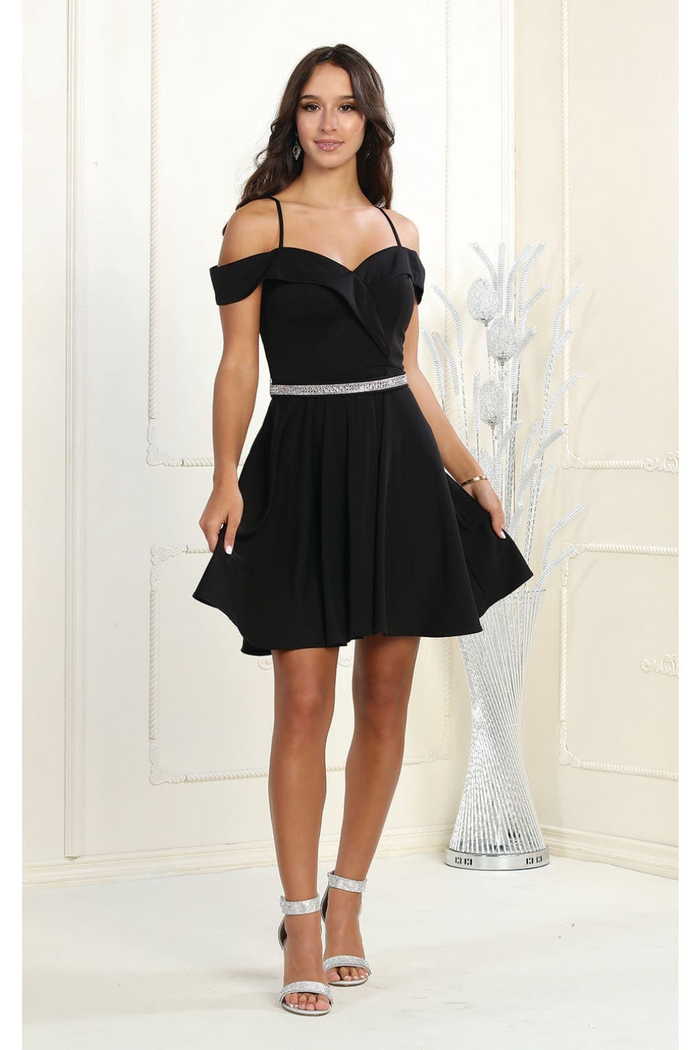 Dama Dresses for Quinceanera in Black Style MQ1916 Quince Outfit