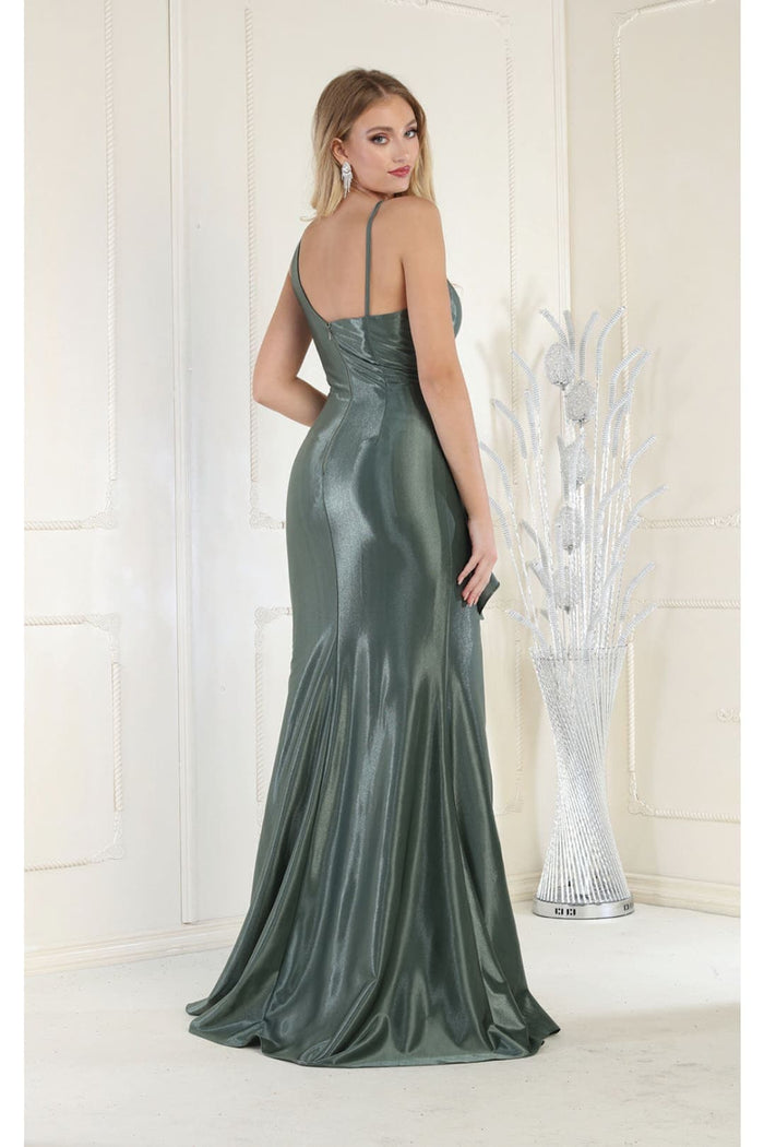 May Queen MQ1932 Ruffled Mermaid Formal Gown