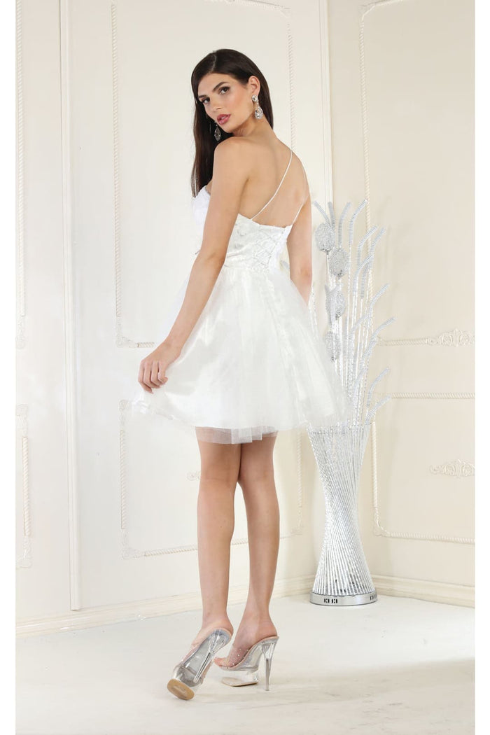 Dama Dresses for Quinceanera in White Style MQ1937 Quince Outfit