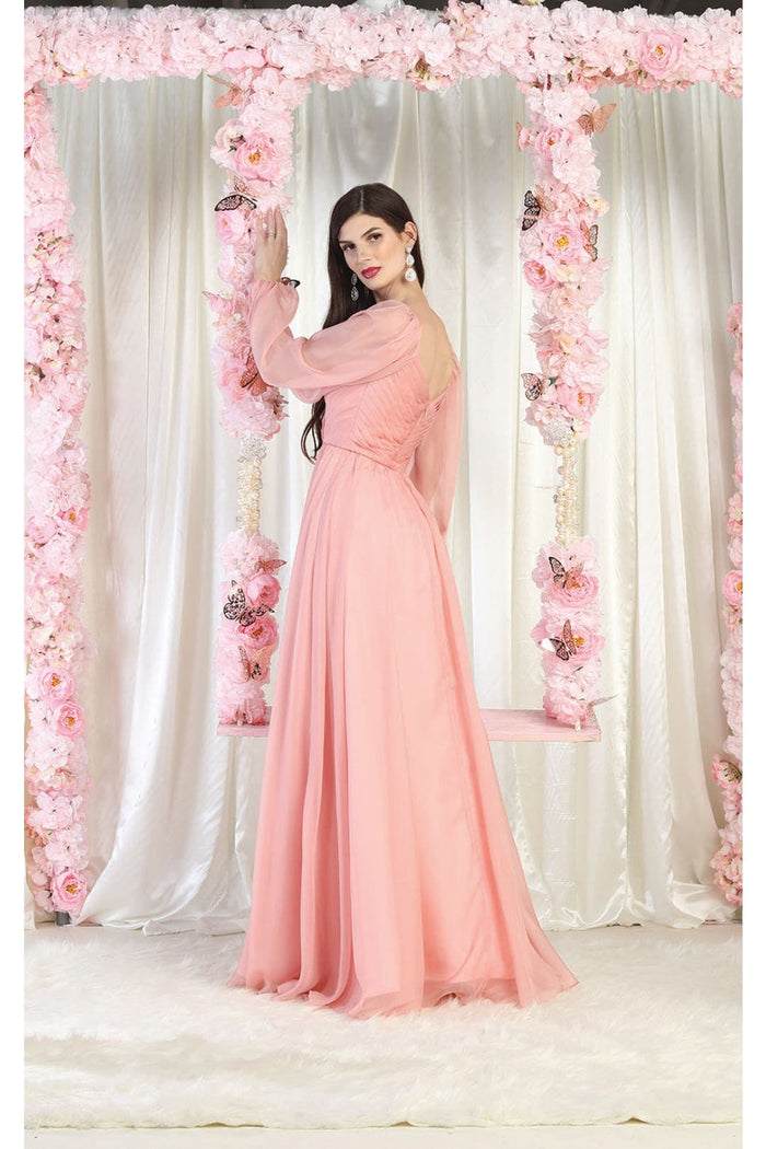 Chiffon Mother Of The Bride Gown MQ1990