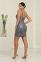 Dama Dresses for Quinceanera in Gray Style MQ2086 Quince Outfit