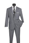 Medium Grey Regular Fit 2 Piece Suit