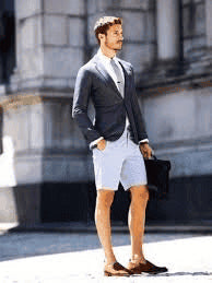 Men Blazer With Shorts - Summer Blazer with shorts - AlbertoNardoniStore