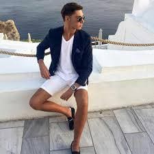 Men Blazer With Shorts - Summer Blazer with shorts - AlbertoNardoniStore