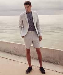 Men Blazer With Shorts - Summer Blazer with shorts - AlbertoNardoniStore