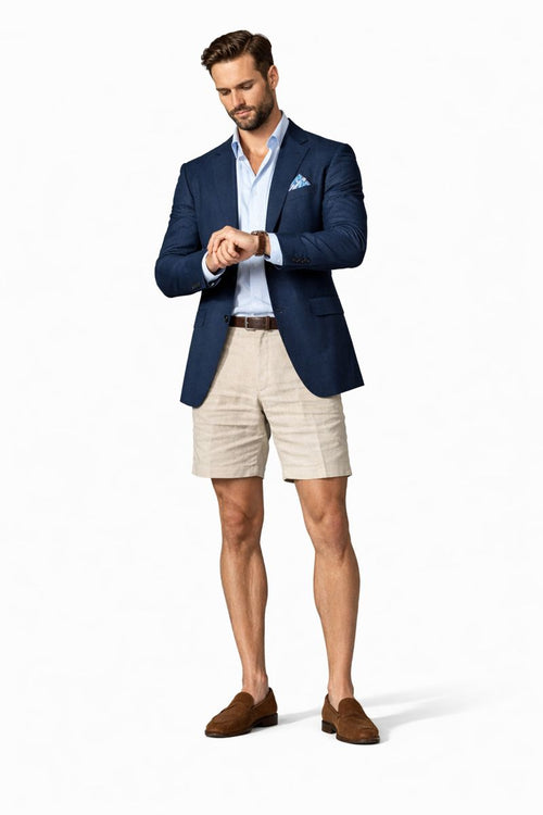 Men Blazer With Shorts - Summer Blazer with shorts