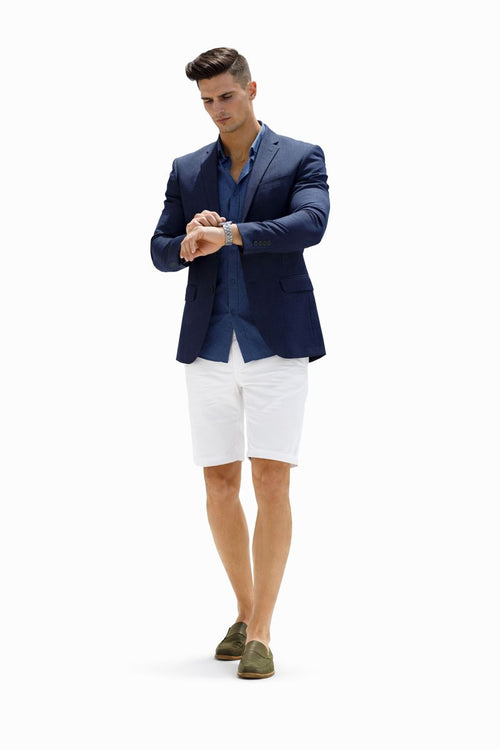 Men Blazer With Shorts - Summer Blazer with shorts