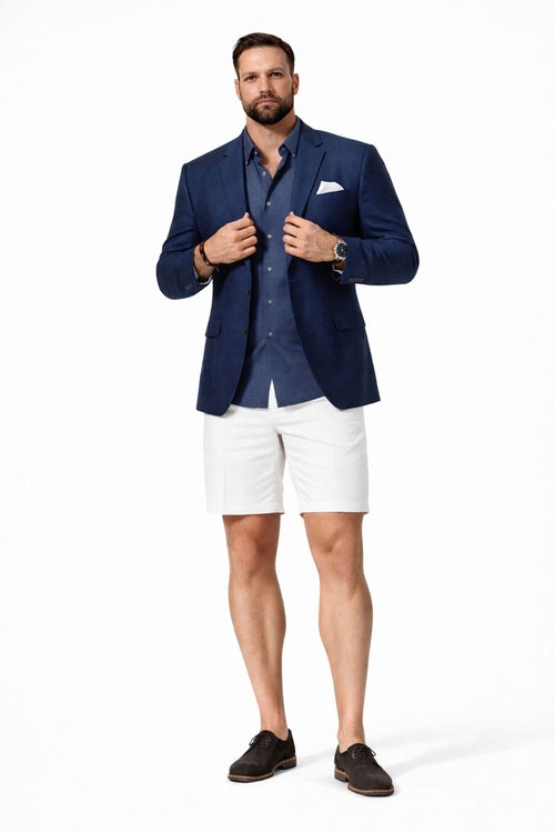 Men Blazer With Shorts - Summer Blazer with shorts