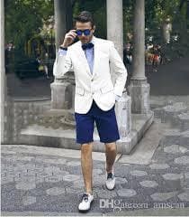 Men Blazer With Shorts - Summer Blazer with shorts - AlbertoNardoniStore