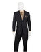 Men's 2 Button Vented Jacket With Pleated Pant Executive Full Cut Suits - AlbertoNardoniStore