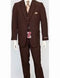 Men's 2 Button Vented Jacket With Pleated Pant Executive Full Cut Suits - AlbertoNardoniStore