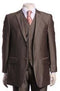 Men's 2 Button Vented Jacket With Pleated Pant Executive Full Cut Suits - AlbertoNardoniStore