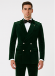 Men's Green Velvet Jackets & Blazers