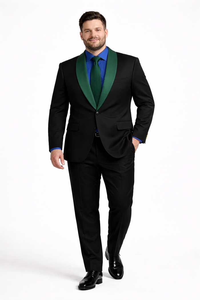 Men’s Designer Tuxedo Suit for Wedding & Prom – Modern Luxury Formalwear