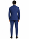 Mens Royal Blue Pinstripe Double-Breasted Suit 6-Button Classic Vintage Gangster Style in Indigo Cobalt Blue Pinstripe Color