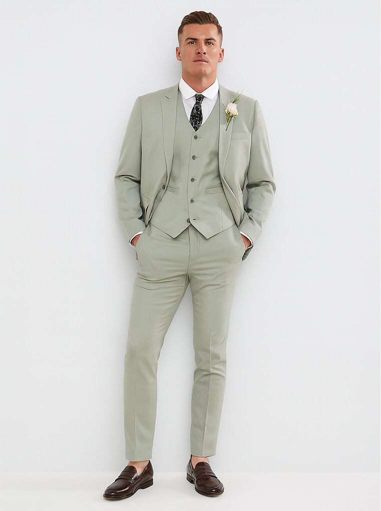Sage Green Tuxedos - Sage Green Wedding Suit