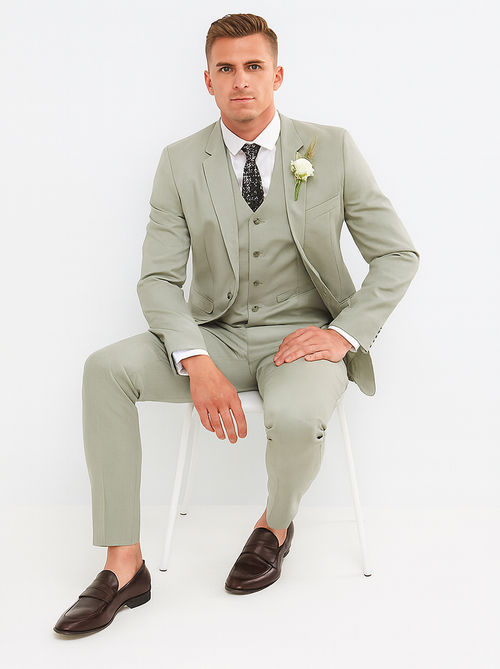 Sage Green Tuxedos - Sage Green Wedding Suit