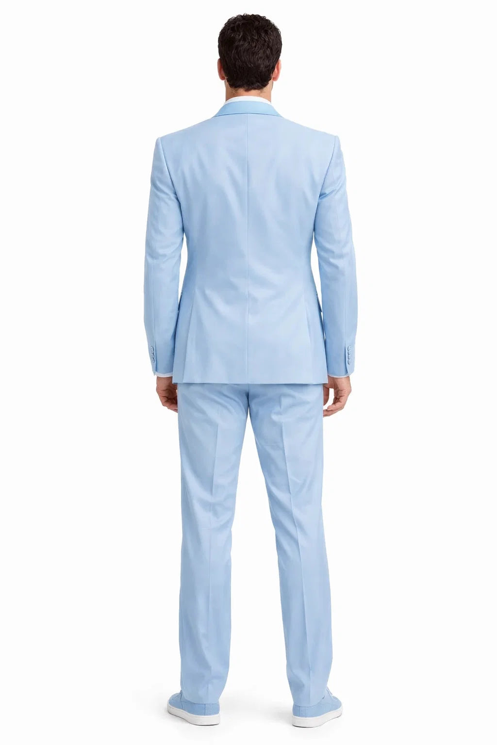 Men Tuxedo Blue and Orange