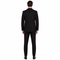 Men's 3-Piece Black Bold White Chalk Bold Pinstripe Vested Cheap Priced Business Suits Clearance Sale