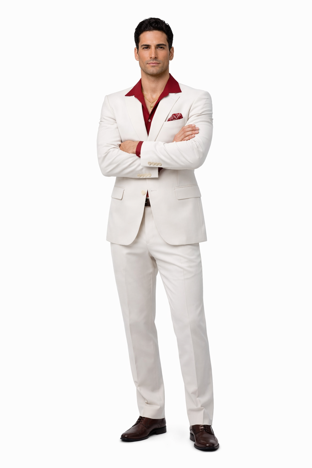 Mens Al Pacino Tony Montana Scarface Suit in White