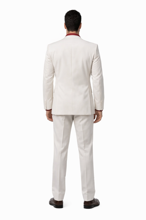 Mens Al Pacino Tony Montana Scarface Suit in White