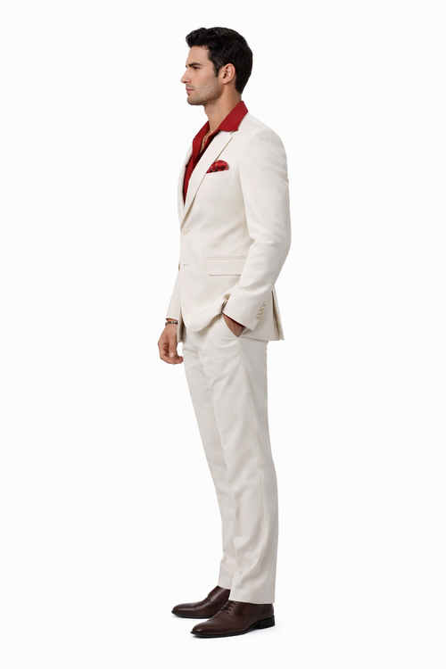 Mens Al Pacino Tony Montana Scarface Suit in White