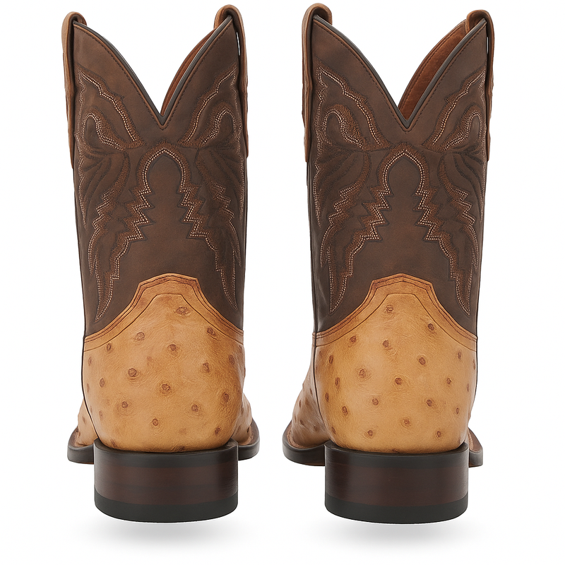 ALAMOSA FULL QUILL OSTRICH BOOT