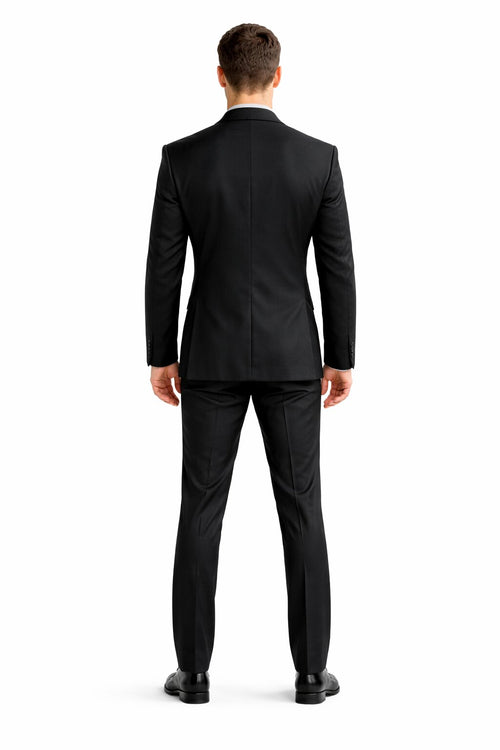 Army Green Tuxedo - Camouflage Patterned - Two Toned Vested Tuxedo