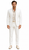 Men's Beach Wedding Attire Suit Menswear White $199