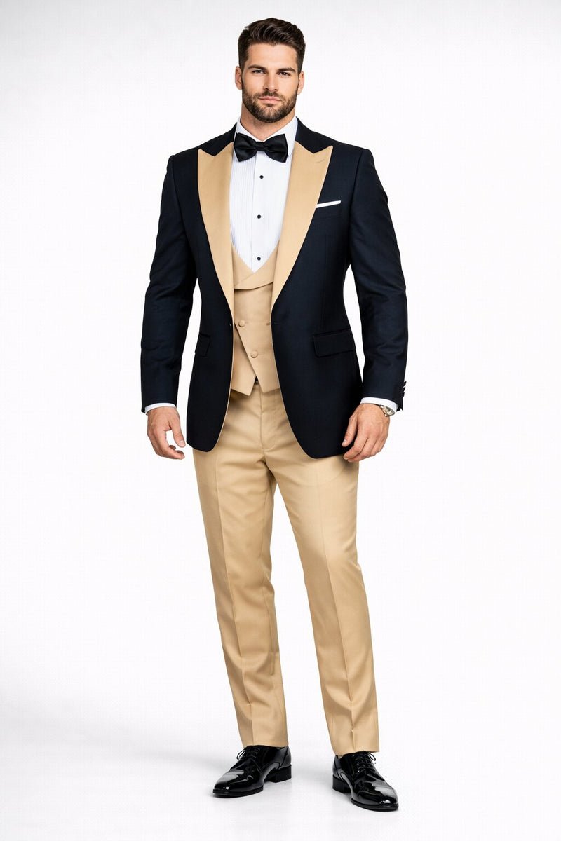 Tan Tuxedo - Beige Champagne Color Tuxedo