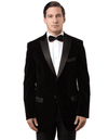 Mens Big And Tall Velvet Blazer - Sportcoat - AlbertoNardoniStore