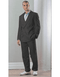 Mens Black Linen Suit - AlbertoNardoniStore