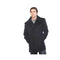 Mens Black Peacoat - Brown Pea Coat Mens Black Peacoat Slim Fit - Fitted Wool Peacoat - Slim Cut - AlbertoNardoniStore