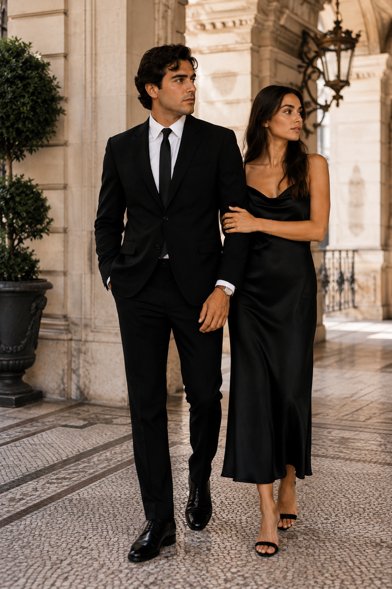 Mens Blues Brothers Black Suit Costume Package Suit | Shirt | Tie