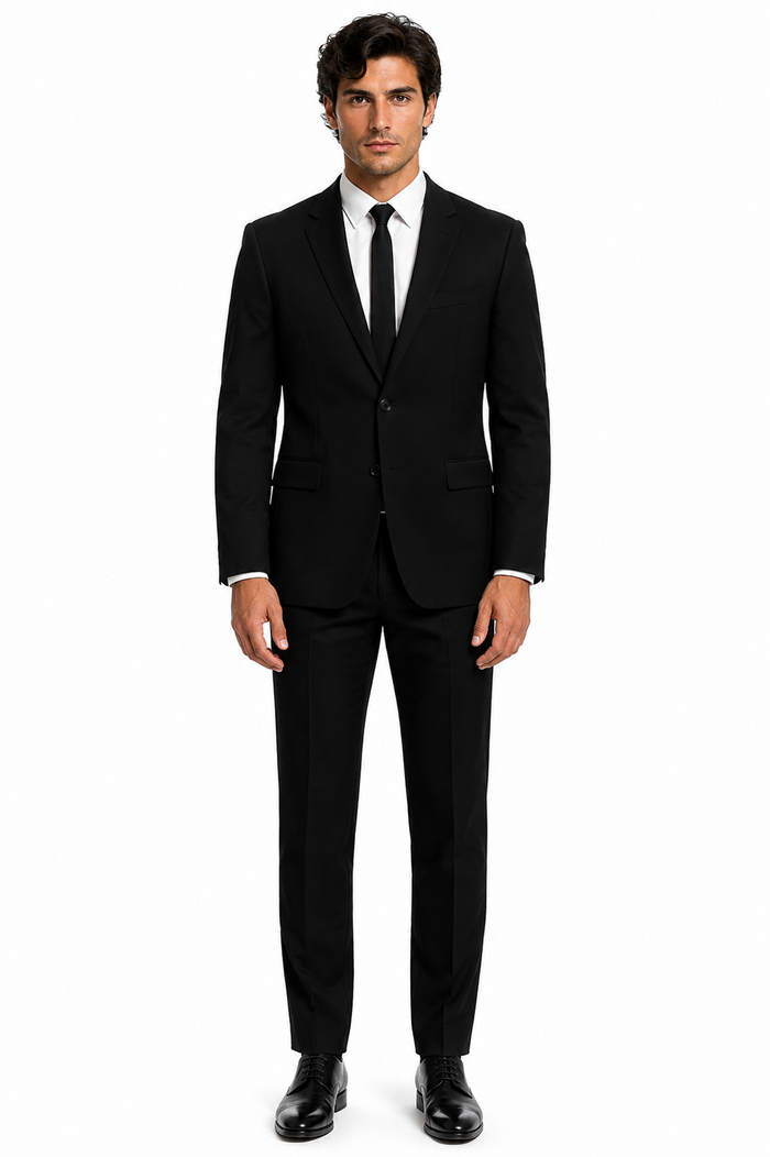 Mens Blues Brothers Black Suit Costume Package Suit | Shirt | Tie