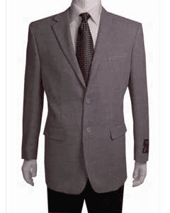 Mens Brown Checkered Blazer - AlbertoNardoniStore