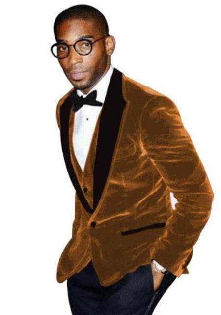 Brown Wedding Suit - Brown Wedding tuxedo - AlbertoNardoniStore